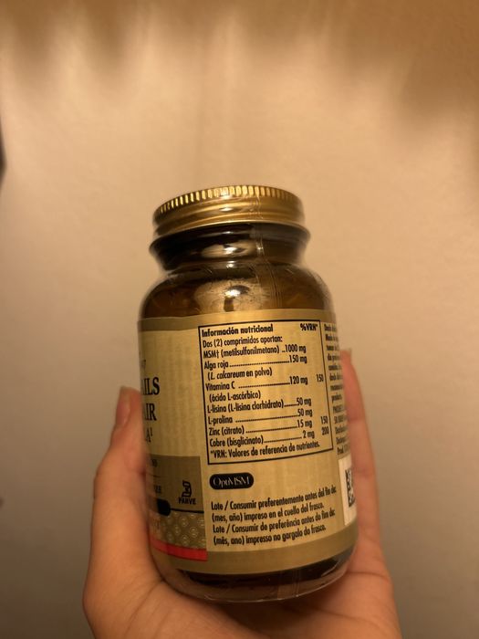 Suplemento p/ pele, unhas e cabelo