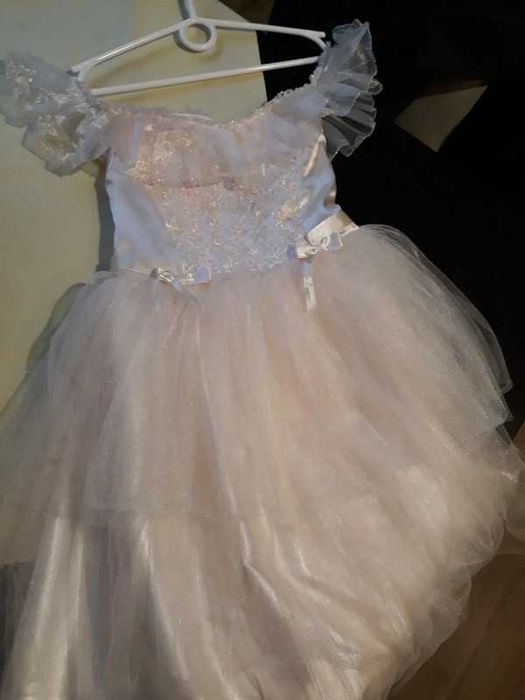 Sukienka tiulowa "księżniczka"-słodka jak wata cukrowa