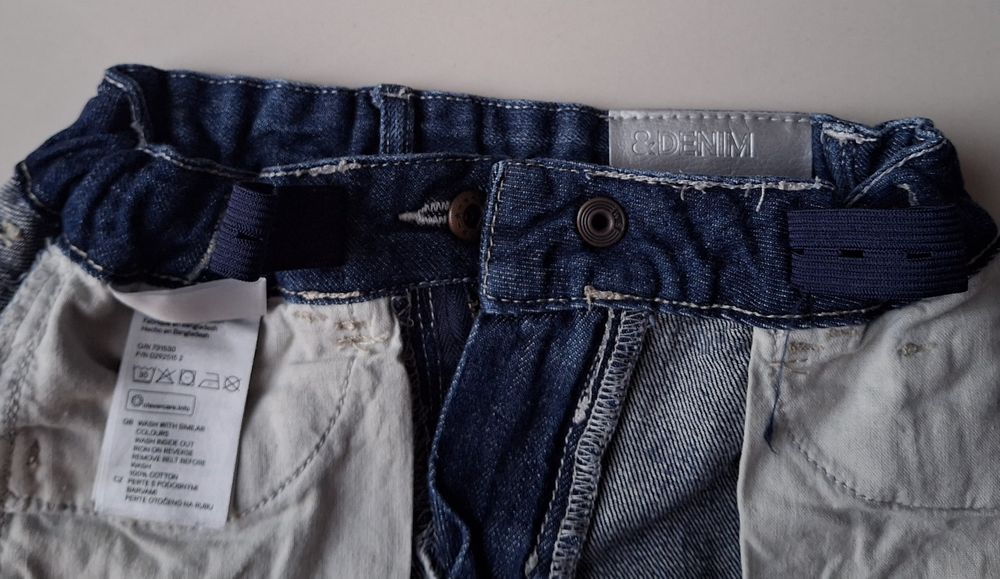 Spódniczka mini jeansowa #H&M rozm. #104