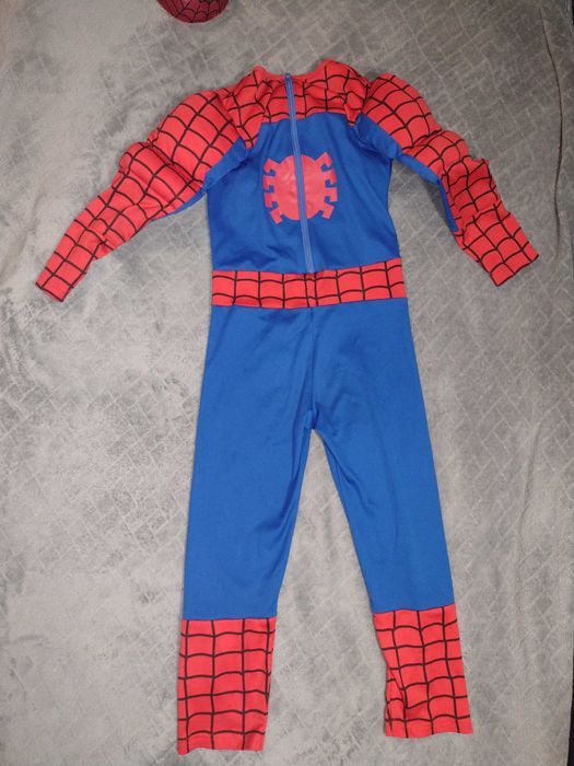 strój kostium spiderman, 110/116 marvel