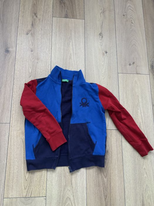 Benetton kolorowa bluza chlopięca