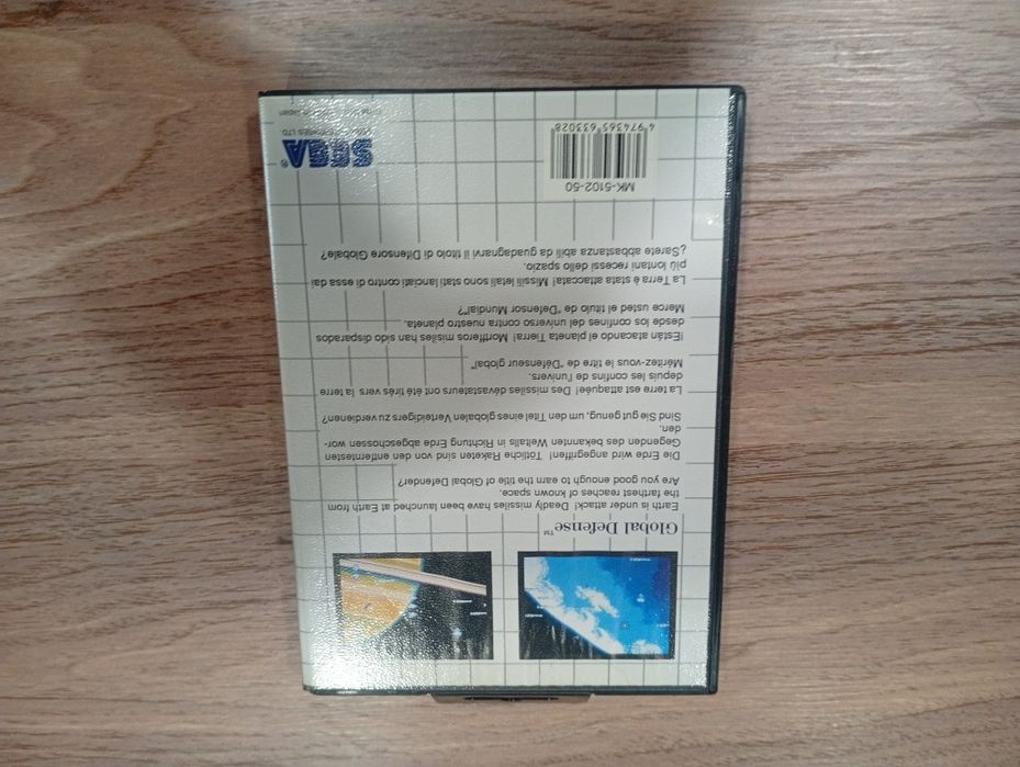 Global Defense Sega Master System Completo