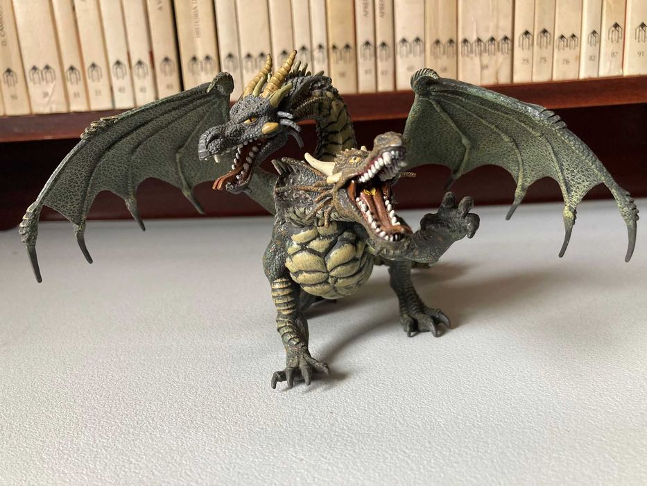 Figura de Fantasia Papo - Dragão de Duas Cabeças