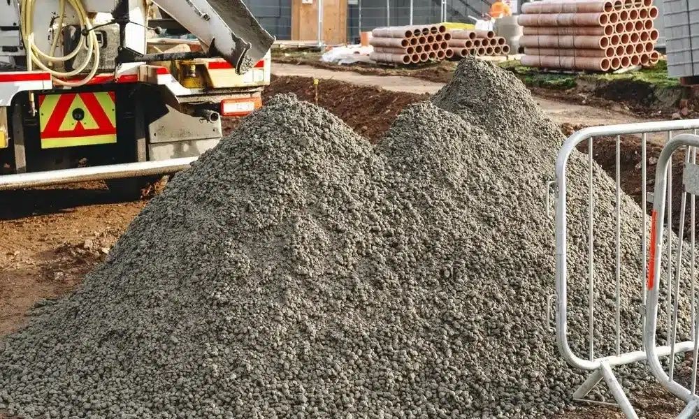 Beton półsuchy z transportem