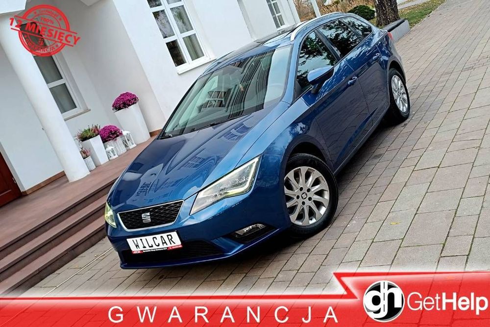 Seat Leon Sportstourer 1.6TDI 105KM SPORTS TOURER panorama FULLLED navi PDC warto