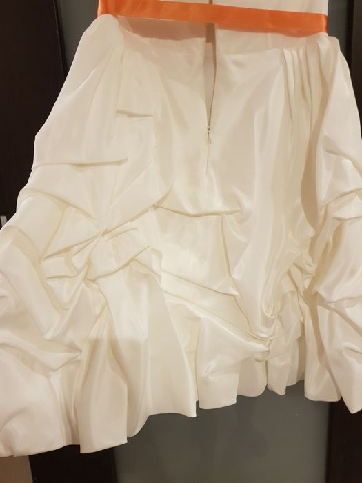 Krótka suknia ślubna rozm 36