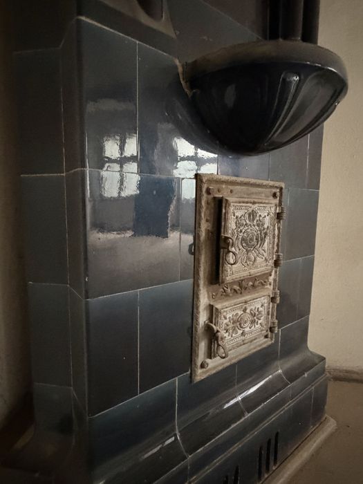 ZABRZE: Unikalny, Zabytkowy Piec Kafelkowy / Kominek Art Deco - Stan BDB