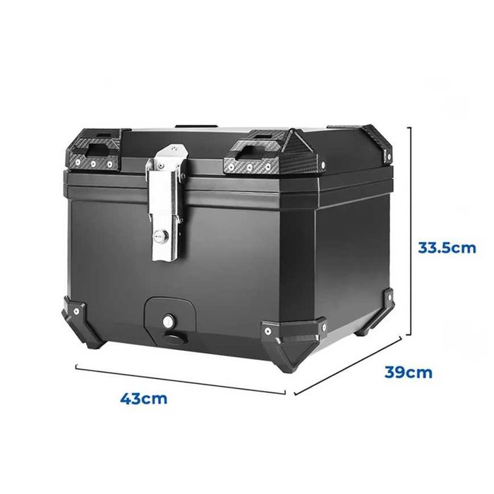 Top case ABS 45 L moto cafe racer