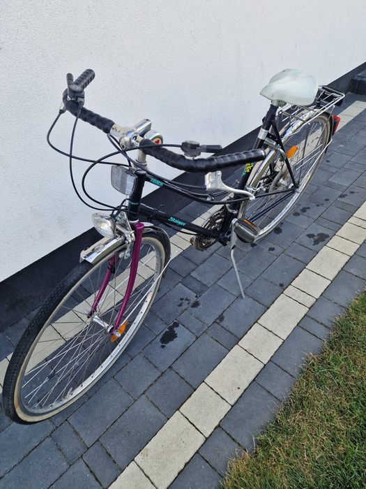 Rower miejski dwururka koła 28