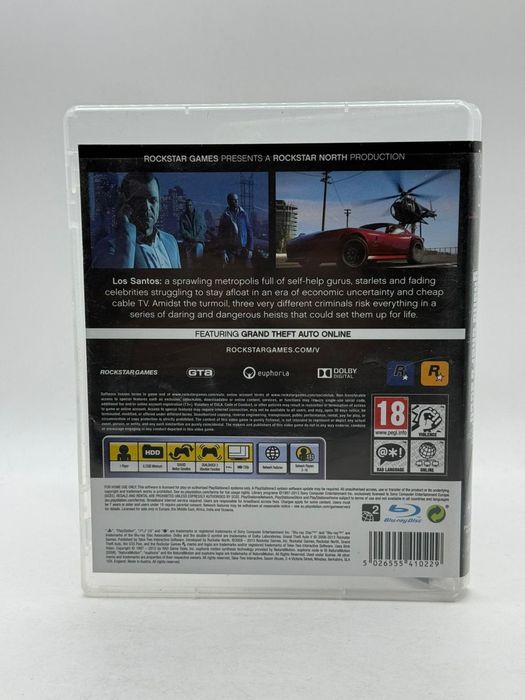 Gta V Komplet Z Mapą Polski w Grze Ps3 nr 0699