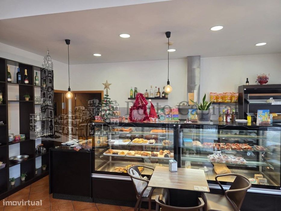 Oportunidade única de negócio em Rio Tinto: Café/Snack Bar para arr...