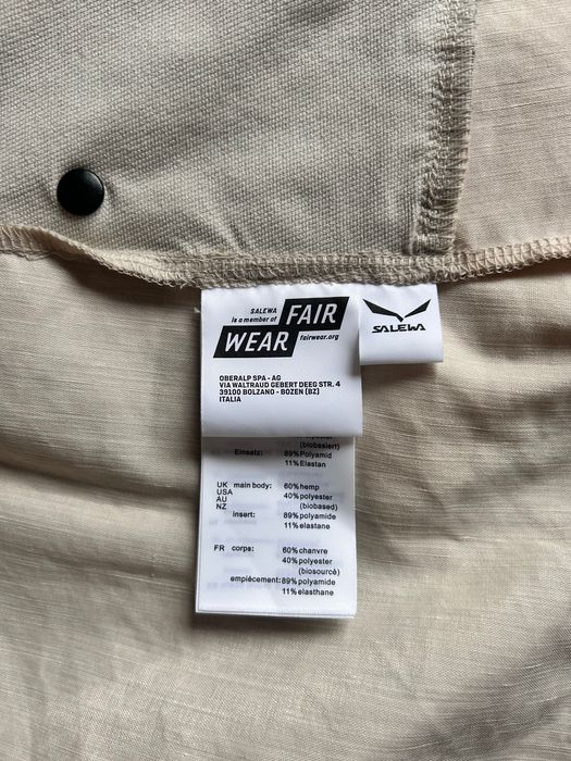 Kurtka Salewa Puez HEMP DST 2w1 2/1 roz. L / 40 damska kamizelka