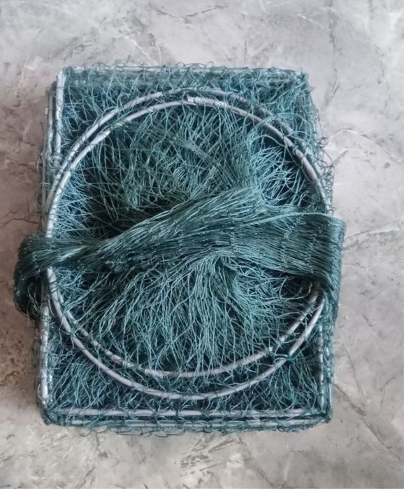 Раколовка кордовая 4.5 метра квадрат 25/30