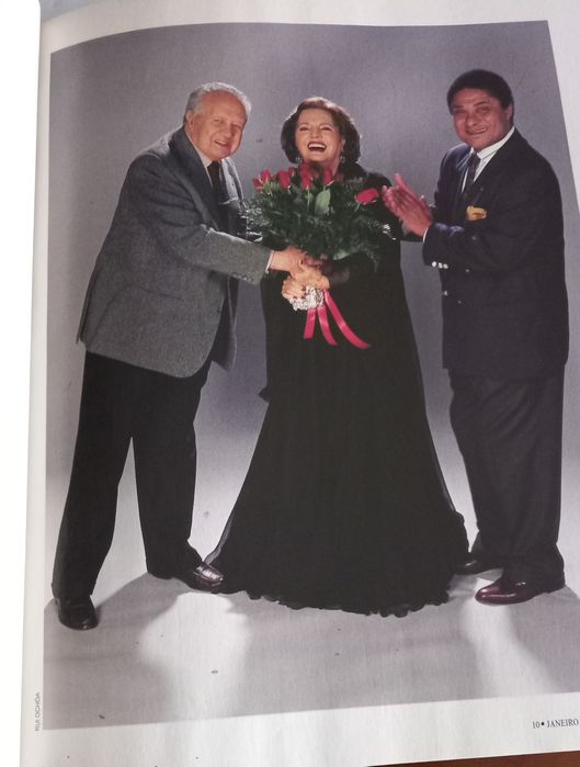 Amália, Soares e Eusébio 1998 nos 25 anos revista edição especial