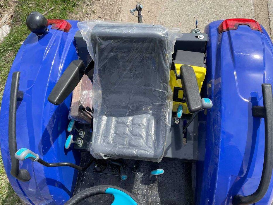 Мінітрактор Forte RD-504 (синій): 50 к.с., посилений міст, ГПК