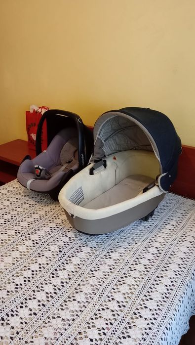 Carrinho de Bebé BebeConfort Completo 3 peças.