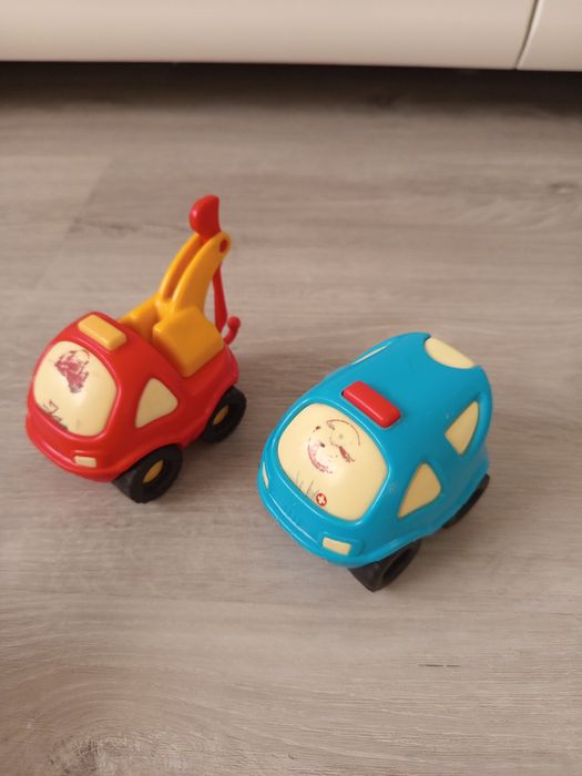 Zestaw pojazdów - samochody i samolot