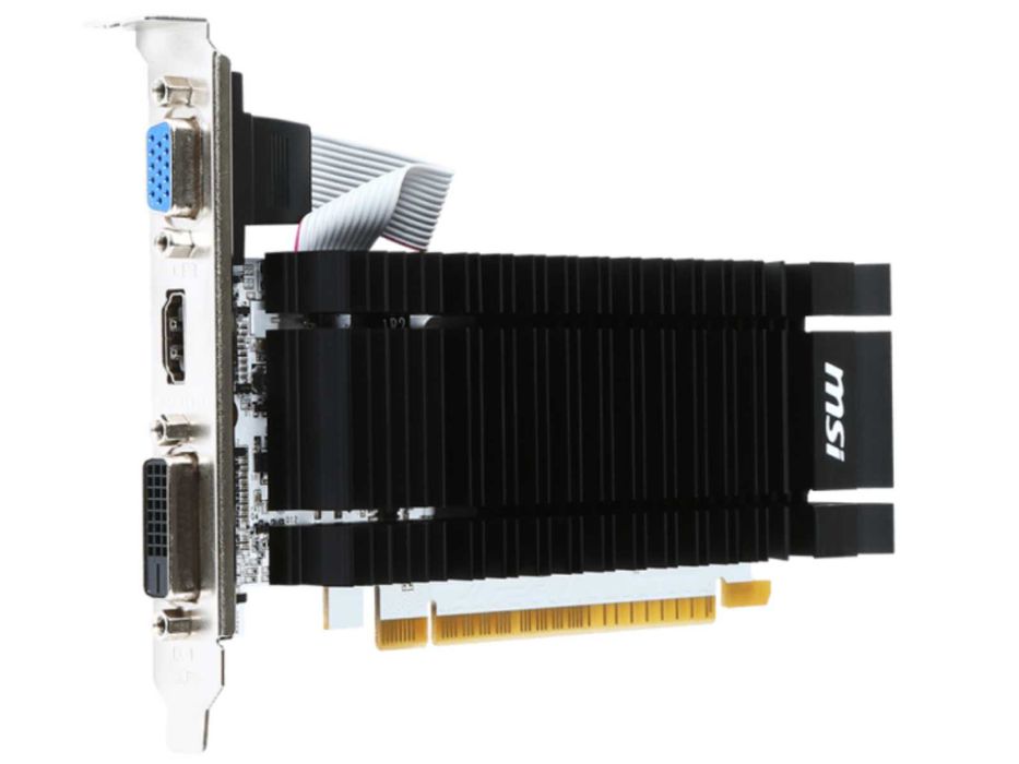 NOWA Karta graficzna MSI GeForce GT 730 2GB + niski śledź Low Profile
