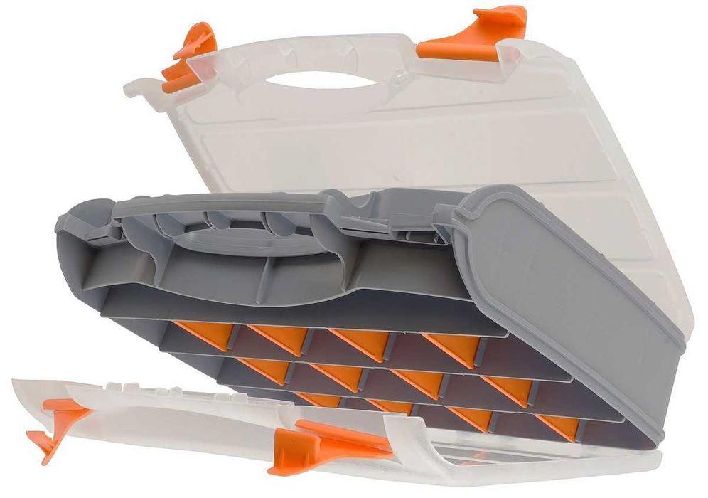 Органайзер кейс двухсторонний 30 секций 320*260*75мм, rest1739