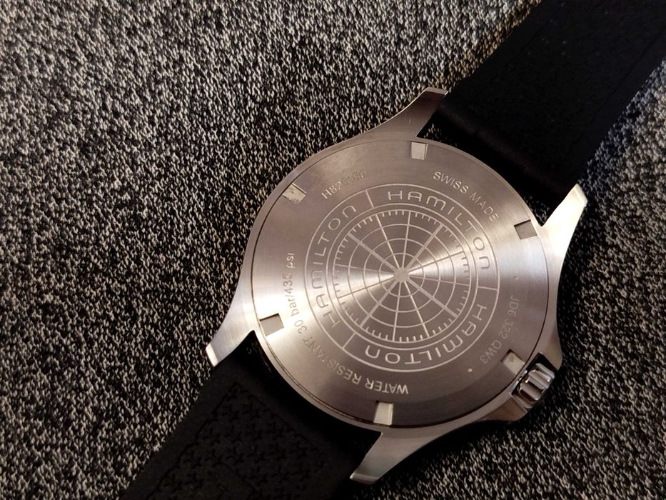 б.в. Navy Scuba Hamilton H82515330 Swiss made механіка годинник