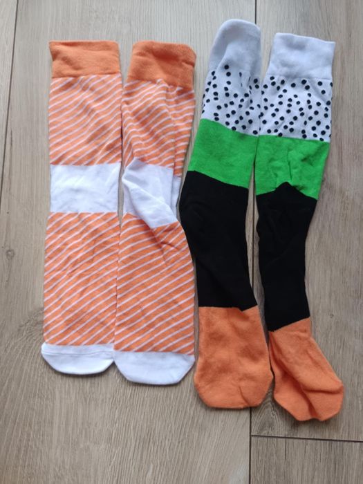 Dwie pary skarpetek, sushi/łosoś,r. 38-41,Soxo