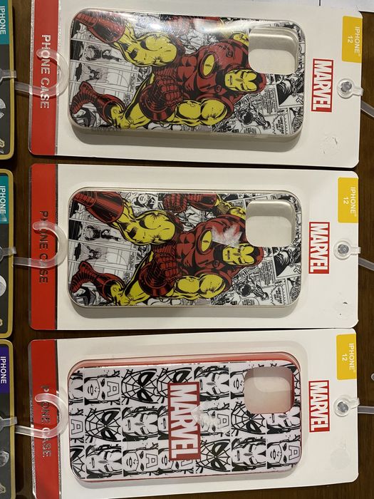 Capas Iphone 6, 7, 8, X, XS e 12 - marvel, harry potter