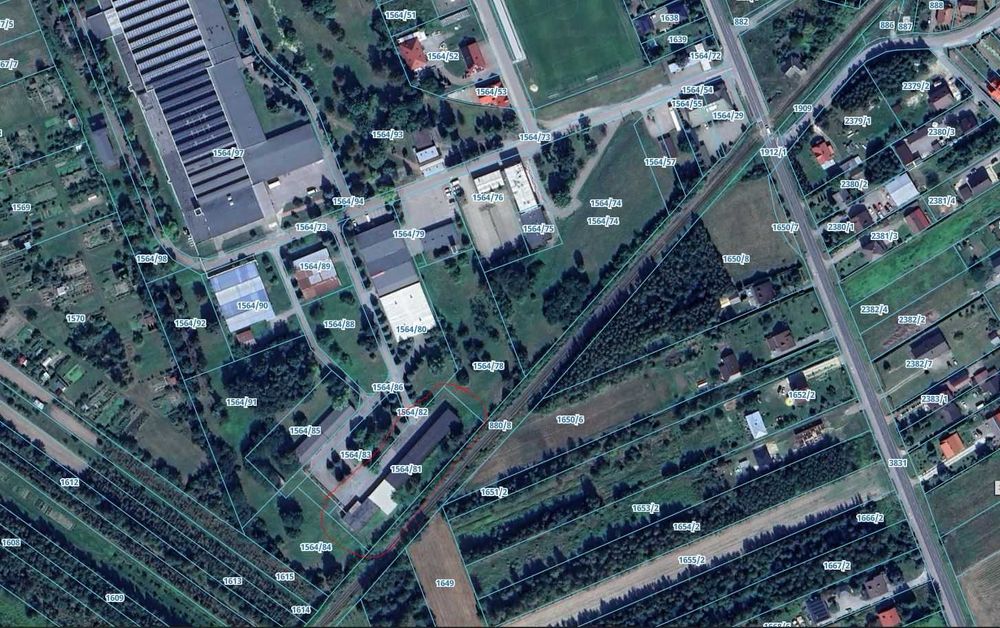 Sprzedaż budynku magazynowego z biurem i garażami