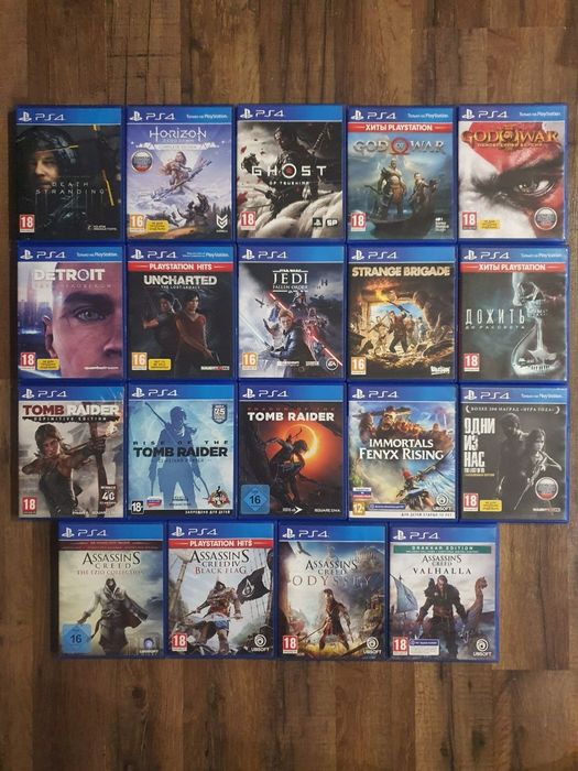 Ігри на ПС4 та ПС5