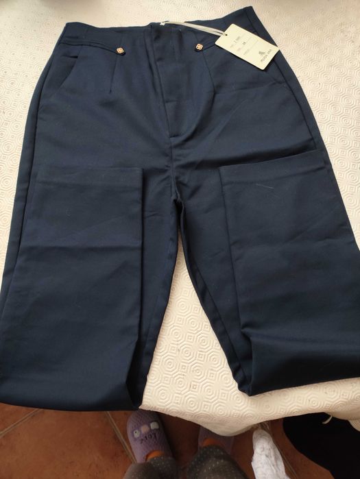 Calça Chino Senhora Tamanho 36 - Novas