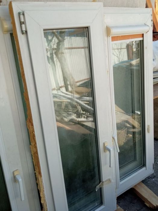Вікна двері металопластикові різні розміра :146; 110;120-вис.шир.від11