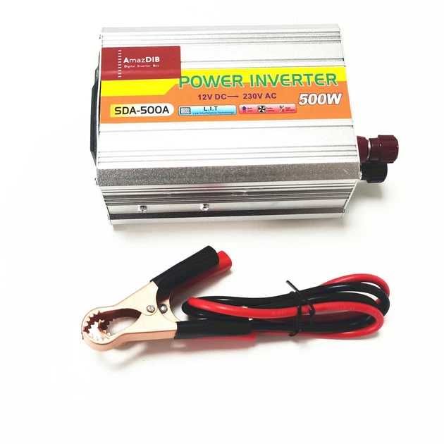 Инвертор напряжения  AmazDIB 12-230V 500W