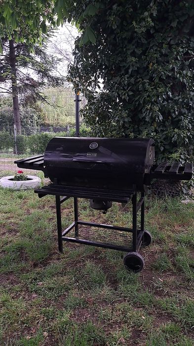 GRILL węglowy ogrodowy brykiet gratis