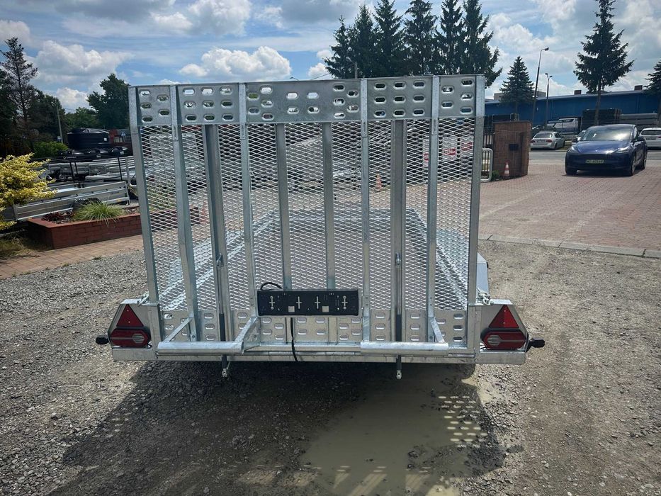 Przyczepa pod MINIKOPARKĘ walec ZASŁAW 340x178 DMC 3.5 nowa 3500 kg