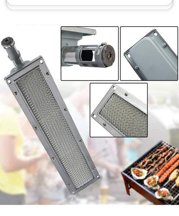 Oeyal Palnik  Grill gazowy ze stali nierdzewnej Grzejnik