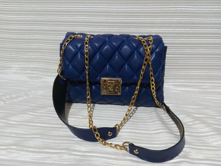 Стильная женская стеганая сумка