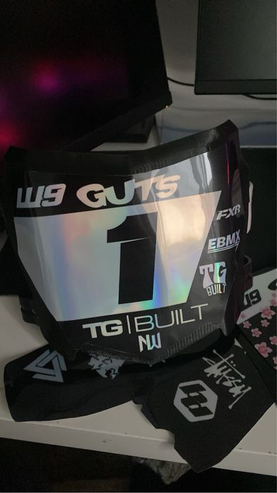 Decal na plastron motocutz