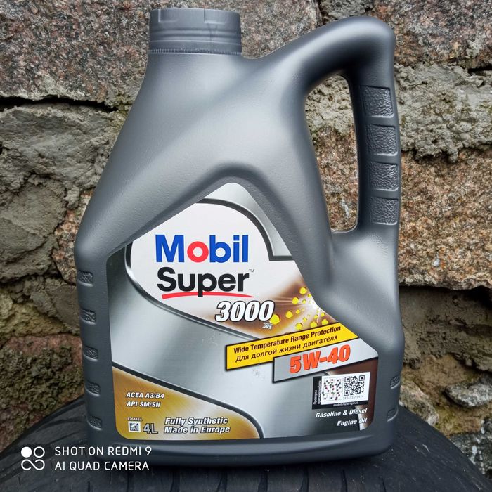 Олива моторна Mobil Super 3000 5w-40