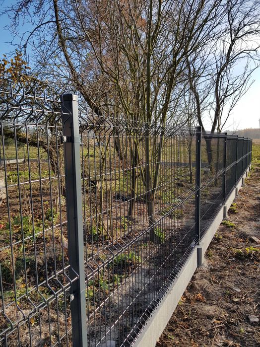 OGRODZENIE PANELOWE fi 5mm 153cm Marki Wiśniowski Podmurówka 93zł/mb