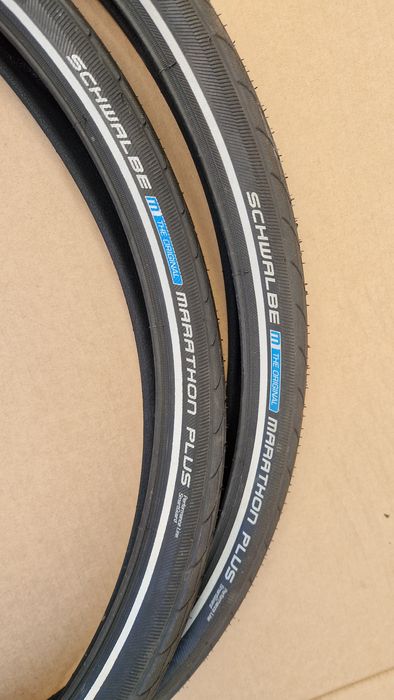 Dwie nowe opony Schwalbe Marathon Plus 28x2.0 622-50 antyprzebiciowe