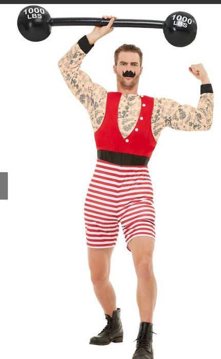 Przebranie, strój wytatuowanego siłacza rozmiar L