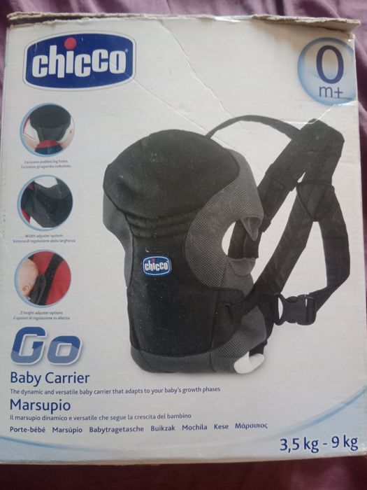 Marsúpio Chicco Go – Azul – 3,5 a 9 kg