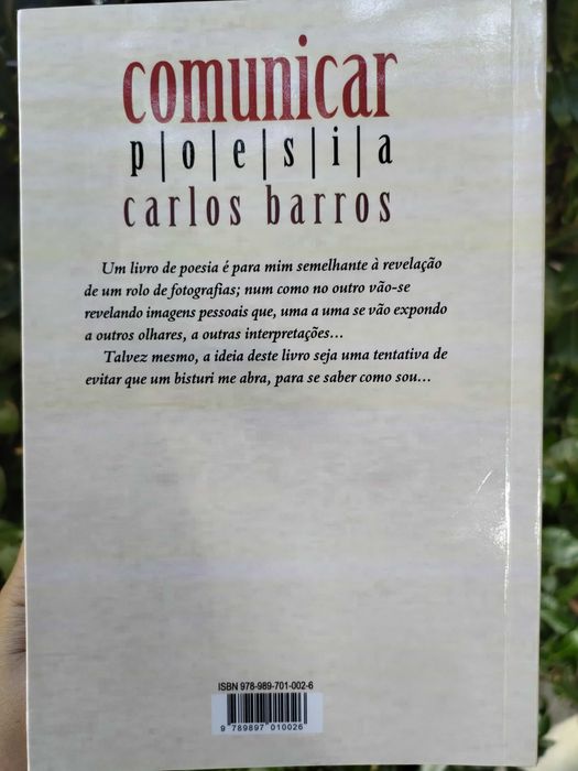 Comunicar Poesia (Carlos Barros) | [Poesia]