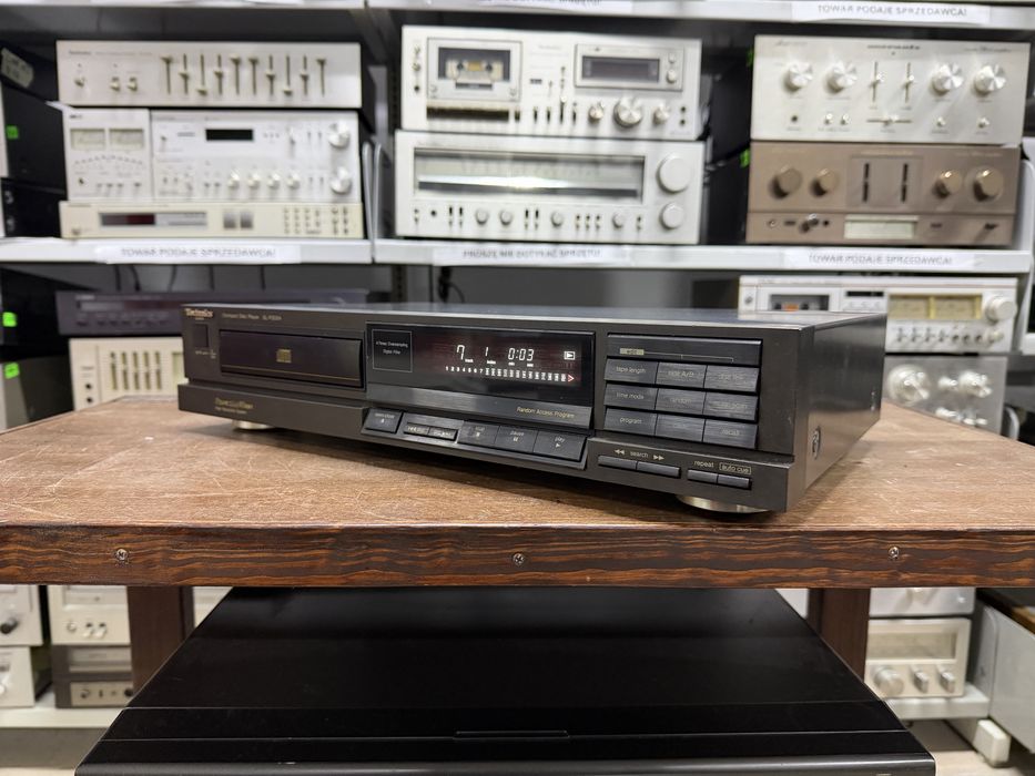 ‼️ Odtwarzacz płyt CD Technics SL-PG202A Audio Room