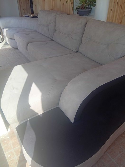 Sofá 3 lugares com chaise longue