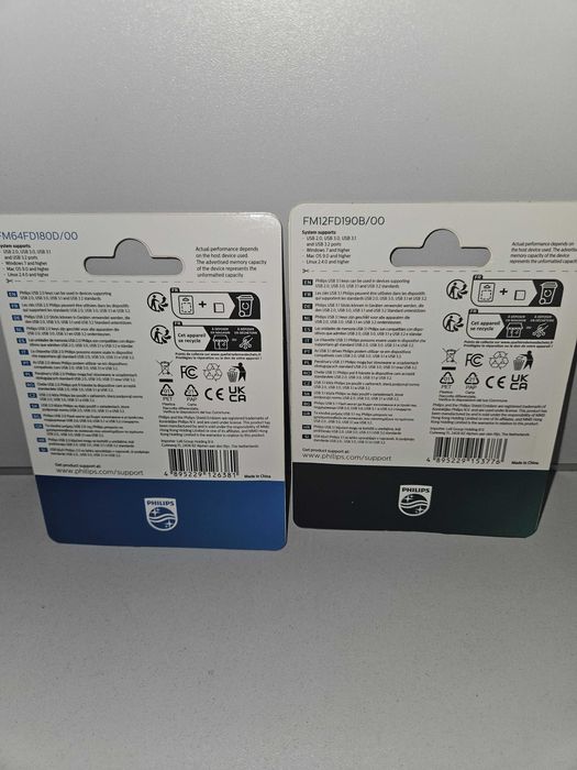 2x Pendrive Philips USB 64 GB + pendrive Philips 128GB Wrocław