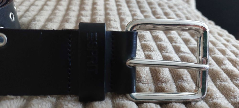 Esprit włoski skórzany pasek 100 % split leather