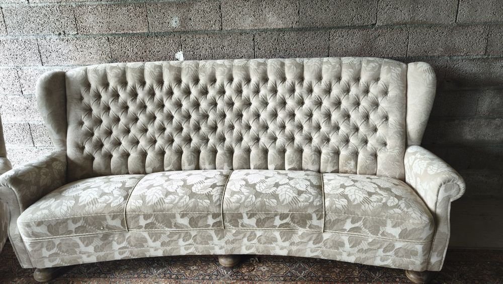 Conjunto sofá vintage