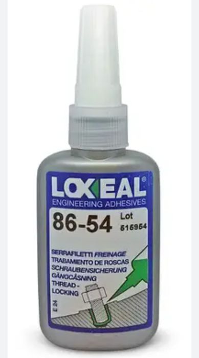 Фіксатори різьби високої міцності Loxeal 86-54 та Loctite 270 (50 мл), 12 шт