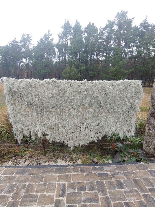 Maskowanie fotograficzne Tragopan - siatka/włóczka beżowa