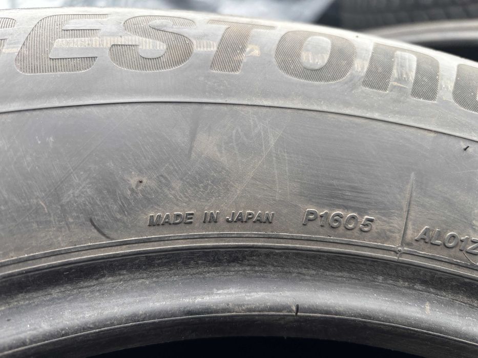 265-60-R18 BRIDGESTONE ALENZA = 4 штуки летней резины GERMANY 2023